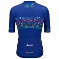 Bekleidung Herren Zurich 2024 Santini UCI Masters Weltmeister trikot-Blau