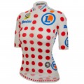 Bekleidung Damen Tour de France 2024 Pois frau trikot