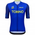 Bekleidung Herren Jersey Santini Tour de France 2024-Turin