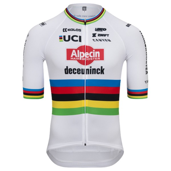 Bekleidung Herren Kalas Alpecin Deceunininck 2024 trikot-WC Bekleidung Herren Kalas Alpecin Deceunininck 2024 trikot-WC