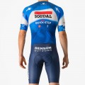 Bekleidung Herren Castelli Soudal Quick-Step 2024 Sanremo BTW Speed Suit einteiler