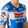 Bekleidung Herren Castelli Soudal Quick-Step 2024 Sanremo BTW Speed Suit einteiler