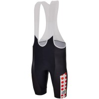 Bekleidung Herren Tour de France Pois tragerhose 2024