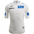 Bekleidung Herren Tour de France 2024 Weiss trikot Fan Line
