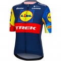Bekleidung Damen Santini Lidl Trek 2024 frau trikot