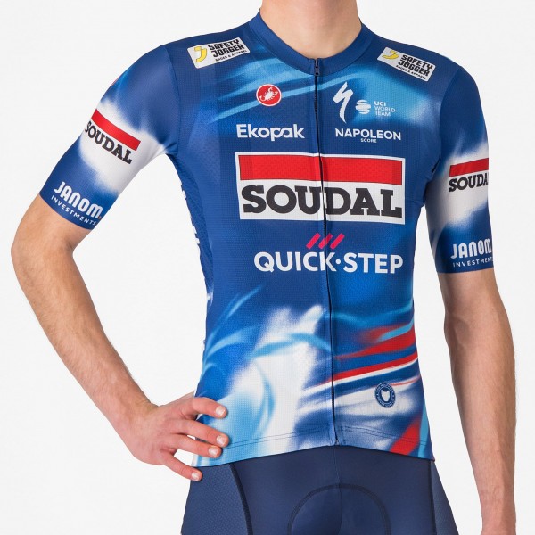 Bekleidung Herren Castelli Soudal Quick-Step 2025 Competizione 3 trikot