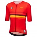Bekleidung Herren Santini UCI Weltmeister 2025 trikot-Spanien