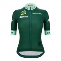 Bekleidung Damen Grüne frau trikot Tour de France 2025 Fan Line