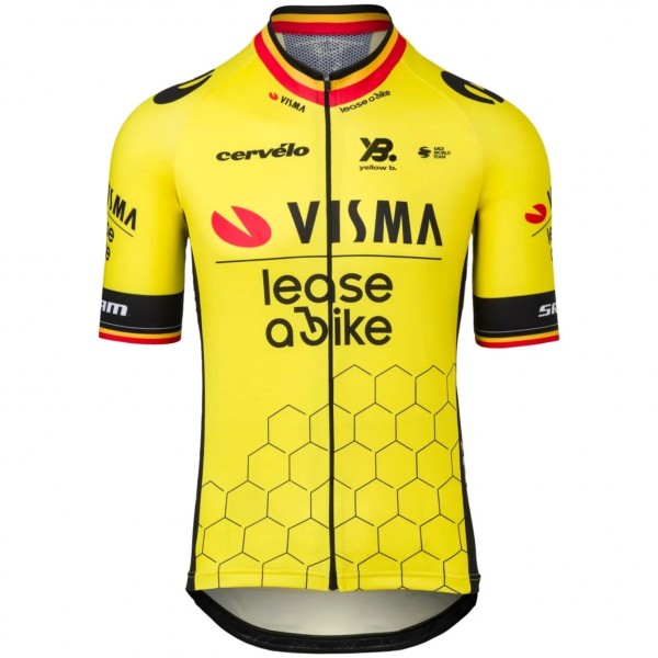 Bekleidung Herren Team Visma Lease a bike 2025 trikot-Wout Van Aert