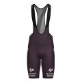 Bekleidung Herren Team Lapierre 2025 Santini tragerhose-Bordeaux