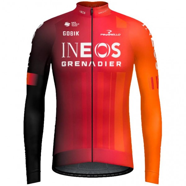 Bekleidung Herren Gobik Ineos Grenadiers 2025 Hyder langarm trikot