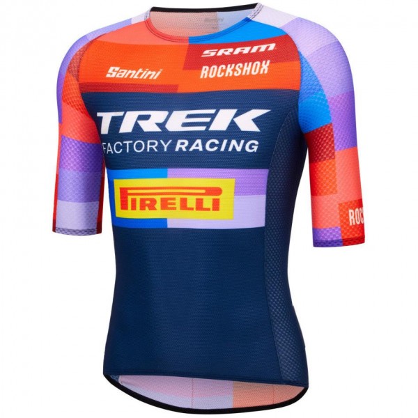 Bekleidung Herren Santini Trek Factory Racing 2025 XC trikot