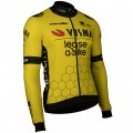 Bekleidung Herren Team Visma Lease a bike 2025 Premium langarm trikot