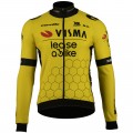 Bekleidung Herren Team Visma Lease a bike 2025 Premium langarm trikot