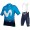 MOVISTAR TEAM 2019 Fahrradbekleidung Radtrikot Satz Kurzarm+Kurz Trägerhose NE8V4