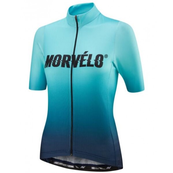 MORVÉLO Damen AQUA Fahrradbekleidung Radtrikot R1O11 MORVÉLO Damen AQUA Fahrradbekleidung Radtrikot R1O11