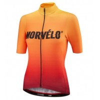 MORVÉLO Damen FIRE Fahrradbekleidung Radtrikot JQHQI
