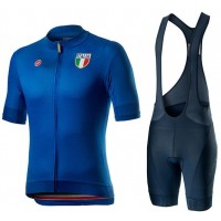 2020 Italien NATIONALMANNSCHAFT Fahrradbekleidung Radtrikot Kurzarm+Trägerhose kurz