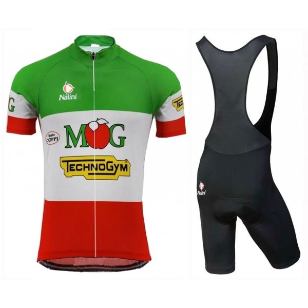 Maglificio MG Technogym 1996 Retro Fahrradbekleidung Radtrikot Satz Kurzarm+Kurz Trägerhose XZ6Z4 Maglificio MG Technogym 1996 Retro Fahrradbekleidung Radtrikot Satz Kurzarm+Kurz Trägerhose XZ6Z4