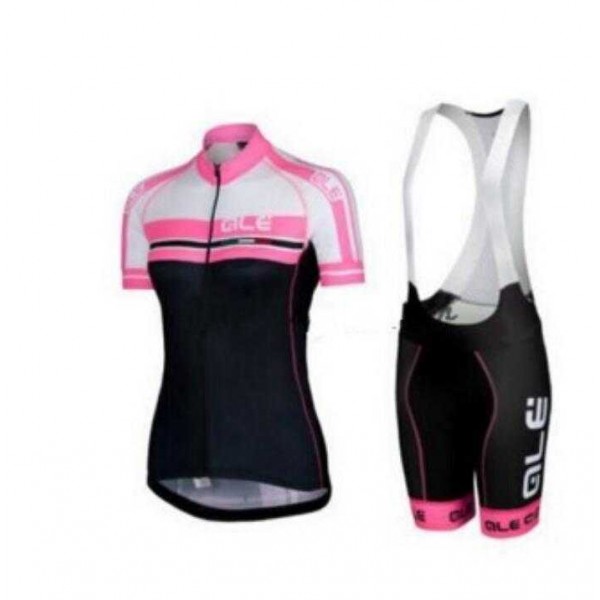 2015 ALE Fahrradbekleidung Satz Fahrradtrikot Kurzarm Trikot und Kurz Radhose Schwarz roze 1 Dame W9E9E 2015 ALE Fahrradbekleidung Satz Fahrradtrikot Kurzarm Trikot und Kurz Radhose Schwarz roze 1 Dame W9E9E