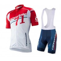 2016 Cannondale Rot weiß Fahrradbekleidung Radteamtrikot Kurzarm+Kurz Radhose Kaufen KZ4YQ