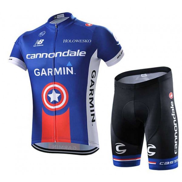 2015 Garmin Cannondale Radbekleidung Fahrradtrikot Kurzarm und Fahrradhosen Kurz blau F13FI 2015 Garmin Cannondale Radbekleidung Fahrradtrikot Kurzarm und Fahrradhosen Kurz blau F13FI
