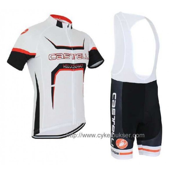 Castelli Velocissimo Tour Fahrradbekleidung Radteamtrikot Kurzarm+Kurz Radhose Kaufen 6LP4J