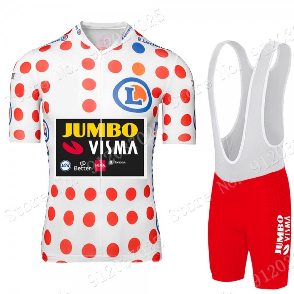 Polka Dot Jumbo Visma Tour De France 2021 Team Fahrradbekleidung Radtrikot Satz Kurzarm+Kurz Fahrradhose uecaYZ Polka Dot Jumbo Visma Tour De France 2021 Team Fahrradbekleidung Radtrikot Satz Kurzarm+Kurz Fahrradhose uecaYZ
