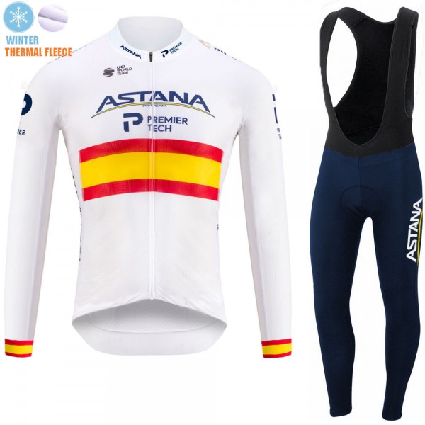 Spanish Winter Fleece Astana Pro Team 2021 Fahrradbekleidung Radtrikot Langarm+Lang Radhose Online JznzHG Spanish Winter Fleece Astana Pro Team 2021 Fahrradbekleidung Radtrikot Langarm+Lang Radhose Online JznzHG