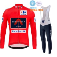 Winter Fleece INEOS Grenadier Spanish Pro Team 2021 Fahrradbekleidung Radtrikot Langarm+Lang Radhose Online S55UZ2
