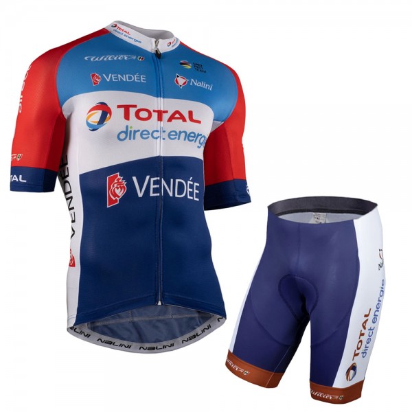 Total Direct Energie 2021 Team Fahrradbekleidung Radtrikot Satz Kurzarm+Kurz Radhose PIuUus Total Direct Energie 2021 Team Fahrradbekleidung Radtrikot Satz Kurzarm+Kurz Radhose PIuUus
