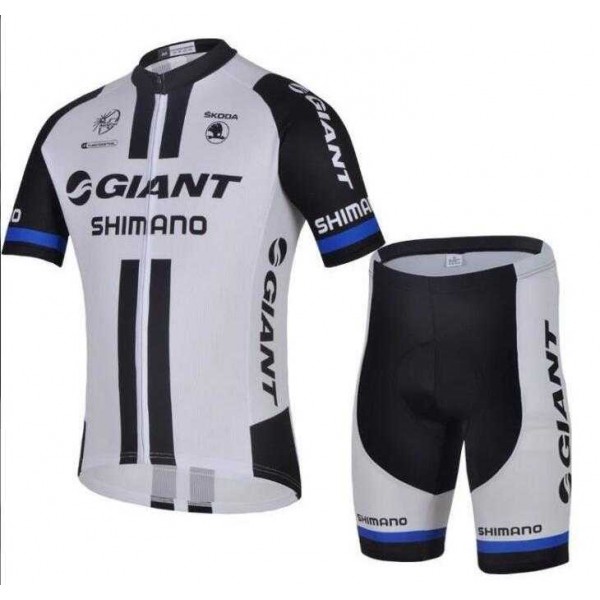 2015 Giant Fahrradbekleidung Radtrikot+Cuissard Cyclisme weiß Schwarz 60MP7 2015 Giant Fahrradbekleidung Radtrikot+Cuissard Cyclisme weiß Schwarz 60MP7