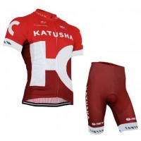 2016 KATUSHA Korte mouw+Korte Fietsbroek WVZ4S
