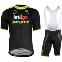 MITCHELTON-SCOTT Tour de France 2018 Set Radtrikot Kurzarm Sprot+Kurz Trägerhose 5ZN2K