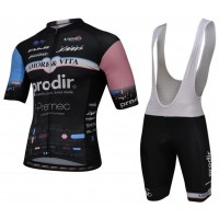 Amore e Vita-Prodir 2018 Fahrradbekleidung Radtrikot Satz Kurzarm+Kurz Trägerhose 02YEH