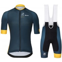 TEAM AUSTRALIA 2018 CA Fahrradbekleidung Radtrikot Satz Kurzarm+Kurz Trägerhose 9PJOB