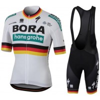 BORA-hansgrohe German champions 2018 Fahrradbekleidung Radtrikot Satz Kurzarm+Kurz Trägerhose ZXYU8