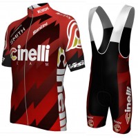 Cinelli Chrome 2018 Fahrradbekleidung Radtrikot Satz Kurzarm+Kurz Trägerhose YHMB5