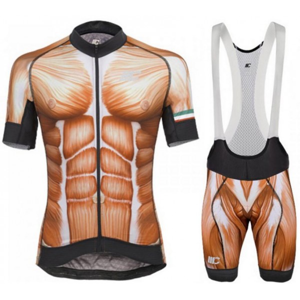 Cipollini Human Muscle Fahrradbekleidung Radtrikot Satz Kurzarm+Kurz Trägerhose 4F8SL Cipollini Human Muscle Fahrradbekleidung Radtrikot Satz Kurzarm+Kurz Trägerhose 4F8SL