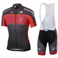 GF Roma 2017 Fahrradbekleidung Radtrikot Satz Kurzarm+Kurz Trägerhose 3WH5R