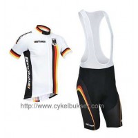 Nazionale Tedesca Teams Fahrradbekleidung Radteamtrikot Kurzarm+Kurz Radhose Kaufen 1B7AM