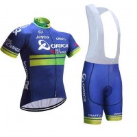 2017 Orica Fahrradbekleidung Radteamtrikot Kurzarm+Kurz Radhose Kaufen GUMOX