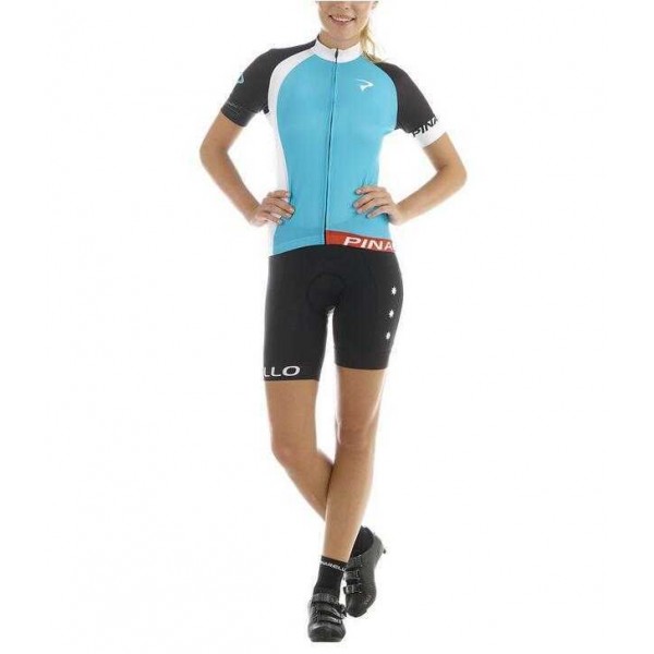 2016 Pinarello Fahrradbekleidung Radtrikot Kurzarm+Kurz Radhose blau Vrouw 0HRB9 2016 Pinarello Fahrradbekleidung Radtrikot Kurzarm+Kurz Radhose blau Vrouw 0HRB9