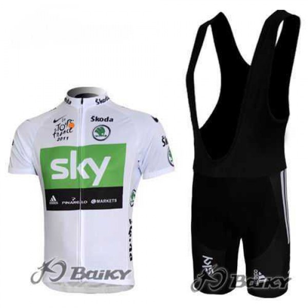 SKY Pro Team Fahrradbekleidung Radteamtrikot Kurzarm+Kurz Radhose Kaufen weiß grün NSH2V SKY Pro Team Fahrradbekleidung Radteamtrikot Kurzarm+Kurz Radhose Kaufen weiß grün NSH2V
