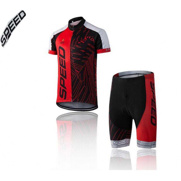 2016 Speed Korte mouw+Fietsbroeken Korte Rot Schwarz KTOVX 2016 Speed Korte mouw+Fietsbroeken Korte Rot Schwarz KTOVX