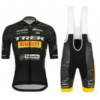 TREK PIRELLI 2020 Fahrradbekleidung Set Radtrikot Kurzarm+Trägerhose kurz