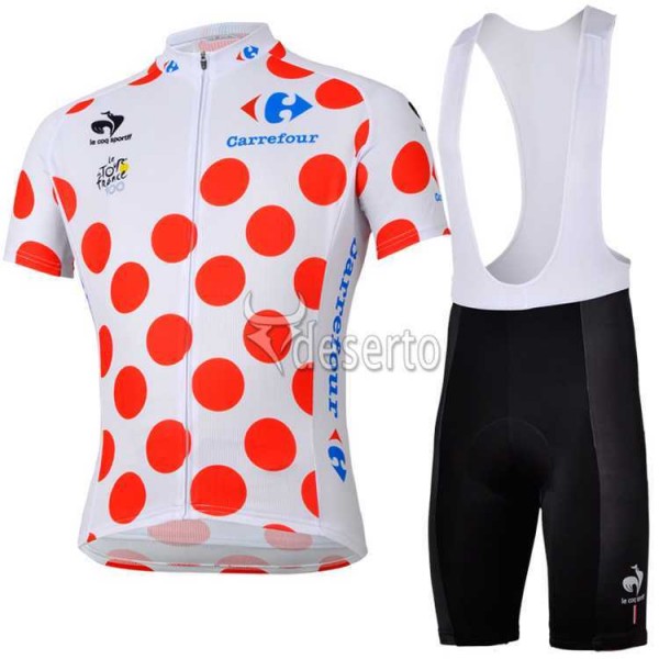 Tour de France Dot-achtige Fahrradbekleidung Radteamtrikot Kurzarm+Kurz Radhose Kaufen 6JA91 Tour de France Dot-achtige Fahrradbekleidung Radteamtrikot Kurzarm+Kurz Radhose Kaufen 6JA91