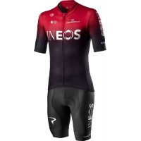 TEAM INEOS 2020 Fahrradbekleidung Set Competizione Radtrikot kurzarm+Competizione Radhose kurz