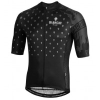 BIANCHI MILANO Savignano Black Fahrradbekleidung Radtrikot HYQLS