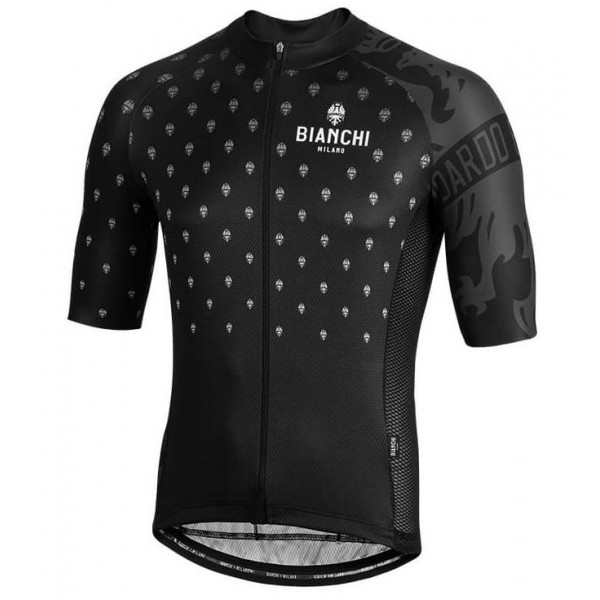 BIANCHI MILANO Savignano Black Fahrradbekleidung Radtrikot HYQLS BIANCHI MILANO Savignano Black Fahrradbekleidung Radtrikot HYQLS